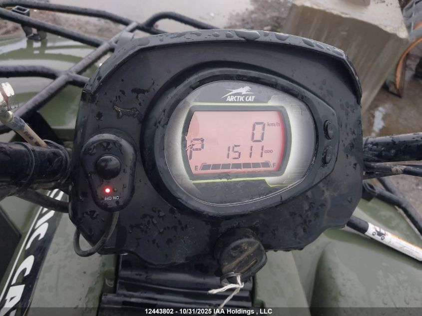 2016 Arctic Cat VIN: 4UF16ATV9GT206998 Lot: 12443802