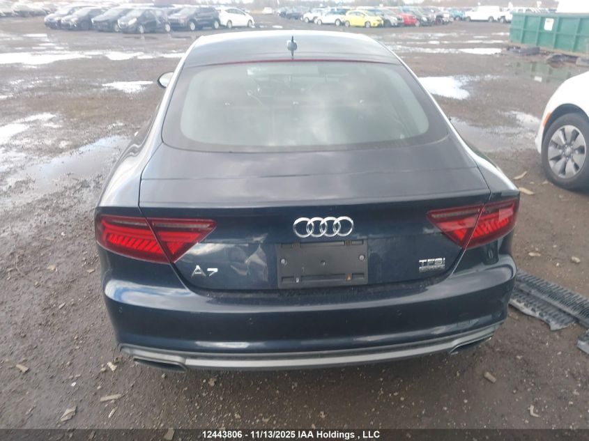 2016 Audi A7 VIN: WAUWGAFC9GN111623 Lot: 12443806