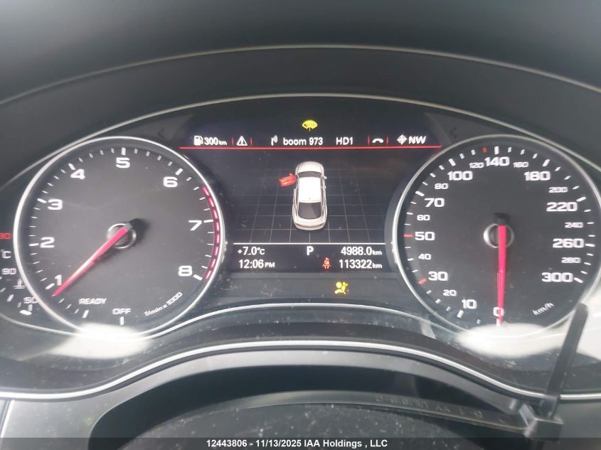 2016 Audi A7 VIN: WAUWGAFC9GN111623 Lot: 12443806