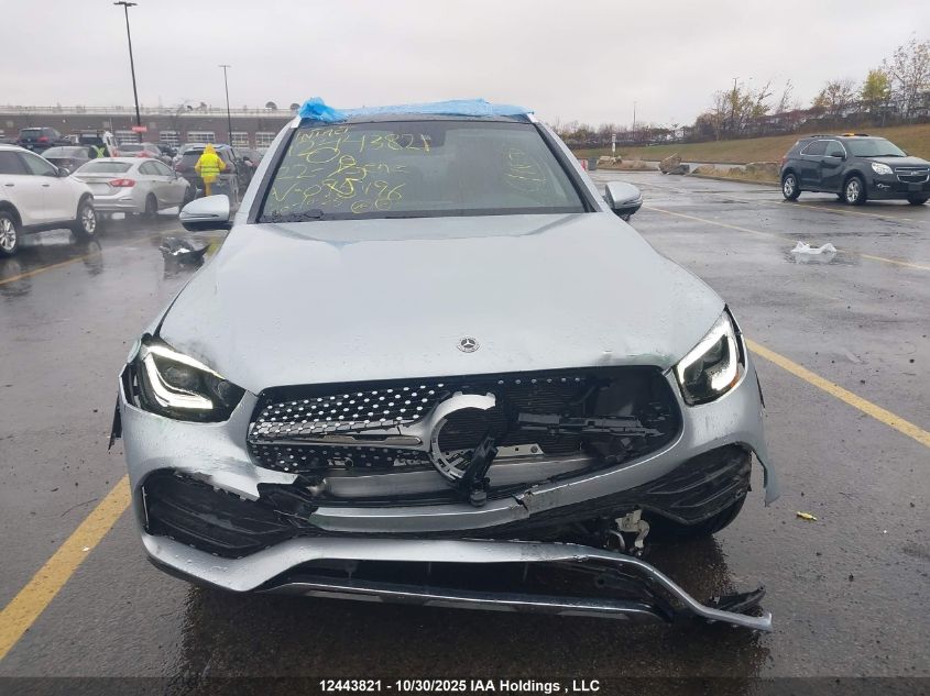 2022 Mercedes-Benz Glc 300 4Matic VIN: W1N0G8EB5NG095196 Lot: 12443821