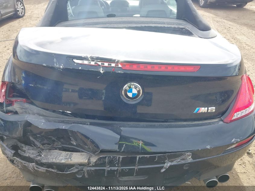 2008 BMW M6 VIN: WBSEK93558CY79574 Lot: 12443824
