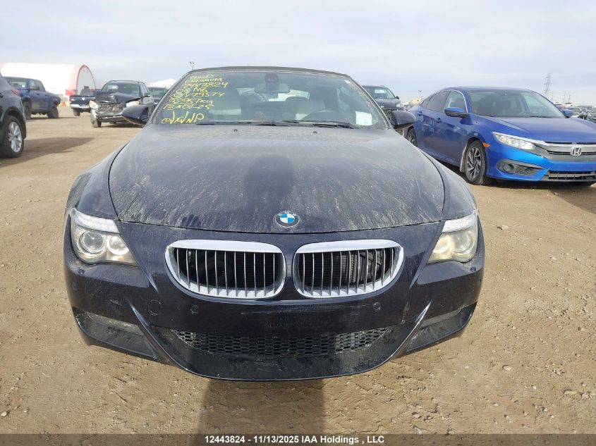 2008 BMW M6 VIN: WBSEK93558CY79574 Lot: 12443824