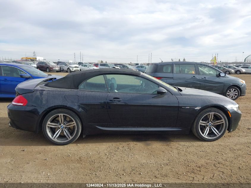 2008 BMW M6 VIN: WBSEK93558CY79574 Lot: 12443824