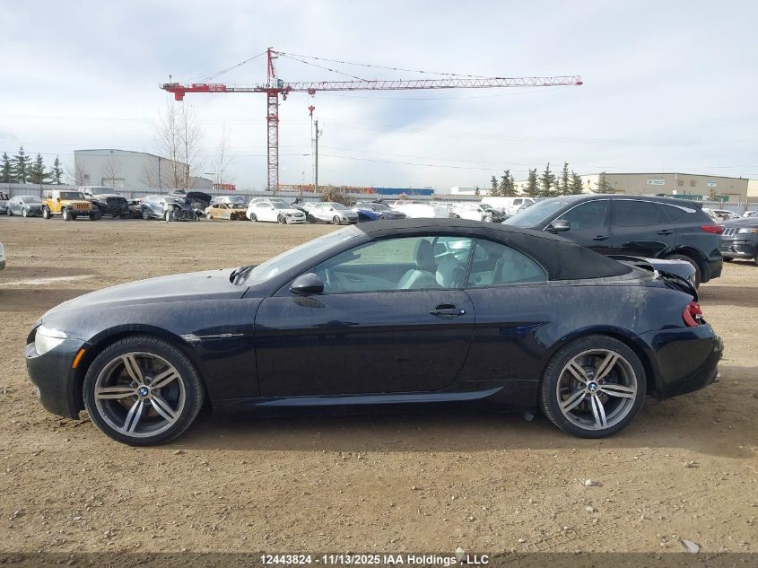 2008 BMW M6 VIN: WBSEK93558CY79574 Lot: 12443824