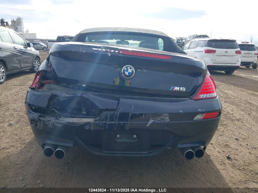 2008 BMW M6 VIN: WBSEK93558CY79574 Lot: 12443824