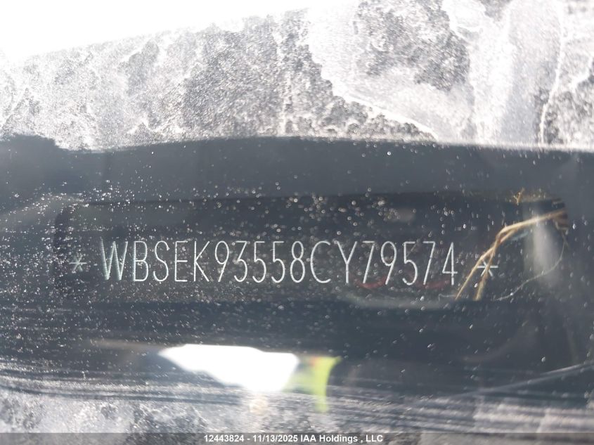 2008 BMW M6 VIN: WBSEK93558CY79574 Lot: 12443824