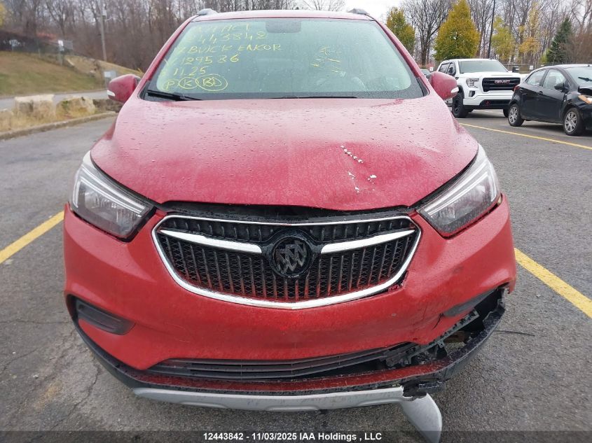 2017 Buick Encore VIN: KL4CJASB7HB129586 Lot: 12443842