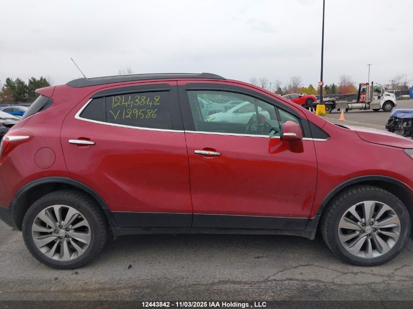 2017 Buick Encore VIN: KL4CJASB7HB129586 Lot: 12443842