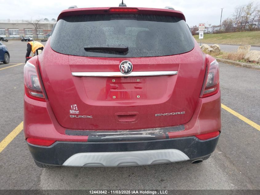 2017 Buick Encore VIN: KL4CJASB7HB129586 Lot: 12443842