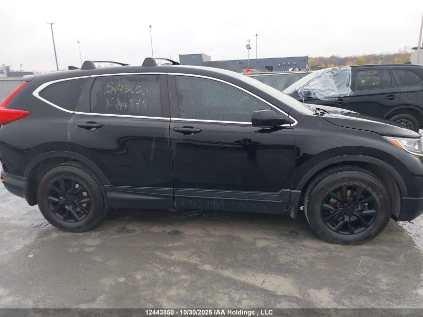 2019 Honda Cr-V Lx VIN: 2HKRW2H2XKH144975 Lot: 12443850