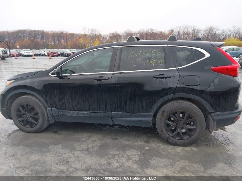 2019 Honda Cr-V Lx VIN: 2HKRW2H2XKH144975 Lot: 12443850