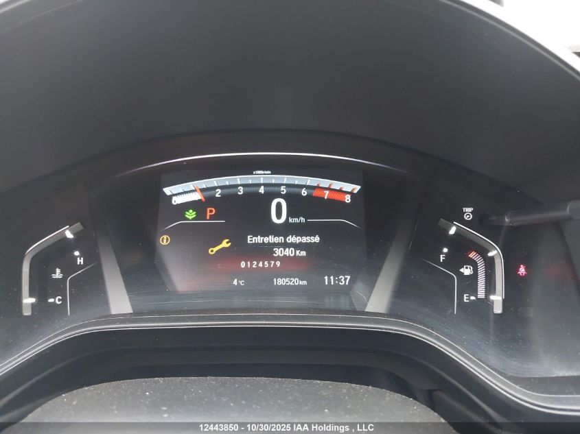 2019 Honda Cr-V Lx VIN: 2HKRW2H2XKH144975 Lot: 12443850