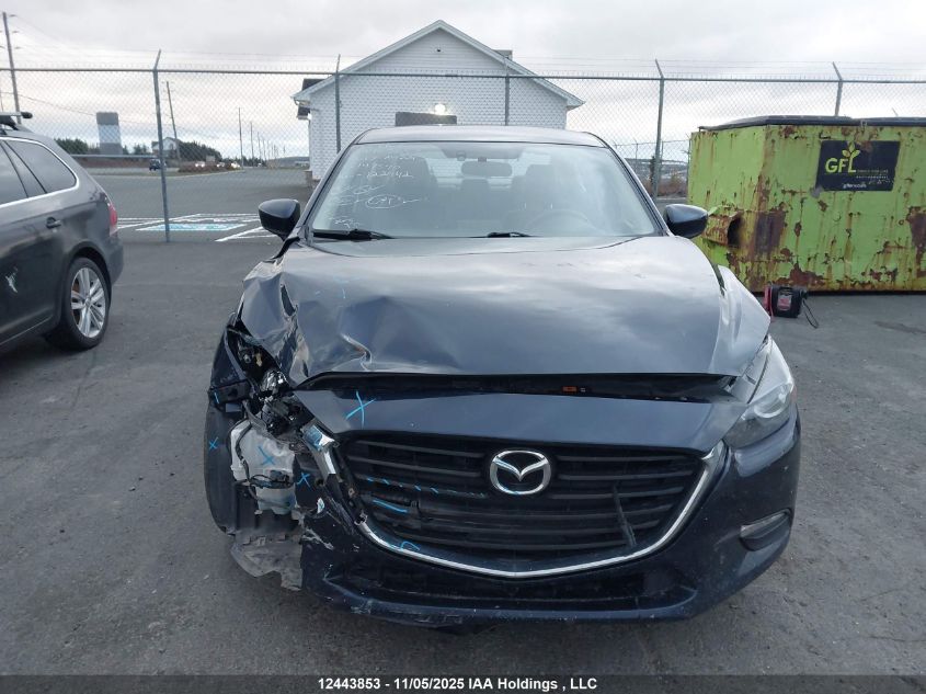 2017 Mazda Mazda3 Se VIN: JM1BN1T7XH1147540 Lot: 12443853