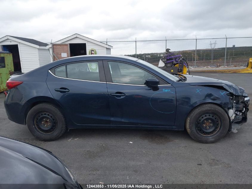 2017 Mazda Mazda3 Se VIN: JM1BN1T7XH1147540 Lot: 12443853