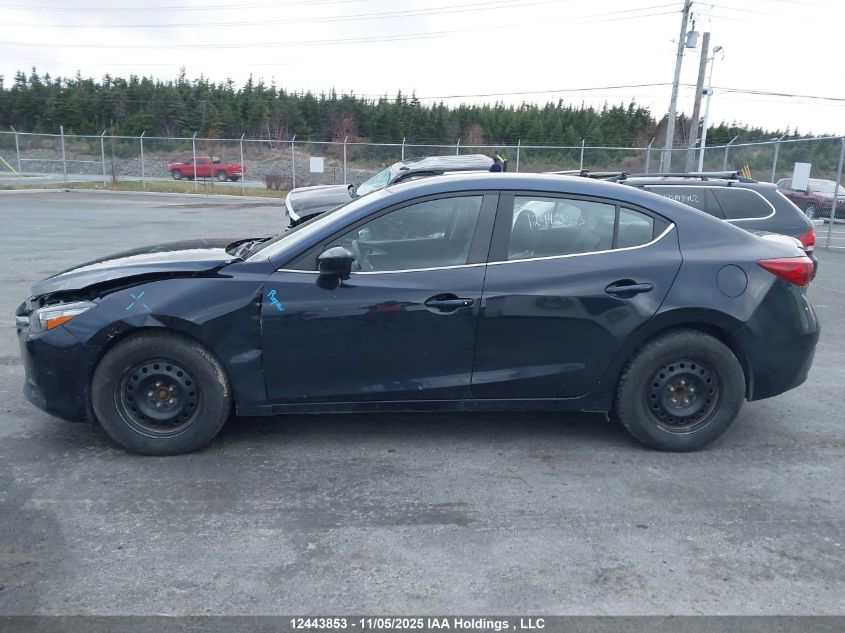 2017 Mazda Mazda3 Se VIN: JM1BN1T7XH1147540 Lot: 12443853