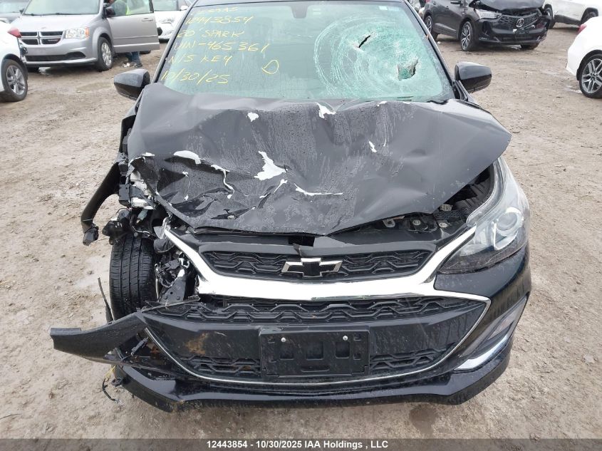 2020 Chevrolet Spark 1Lt VIN: KL8CC6SA8LC465361 Lot: 12443854