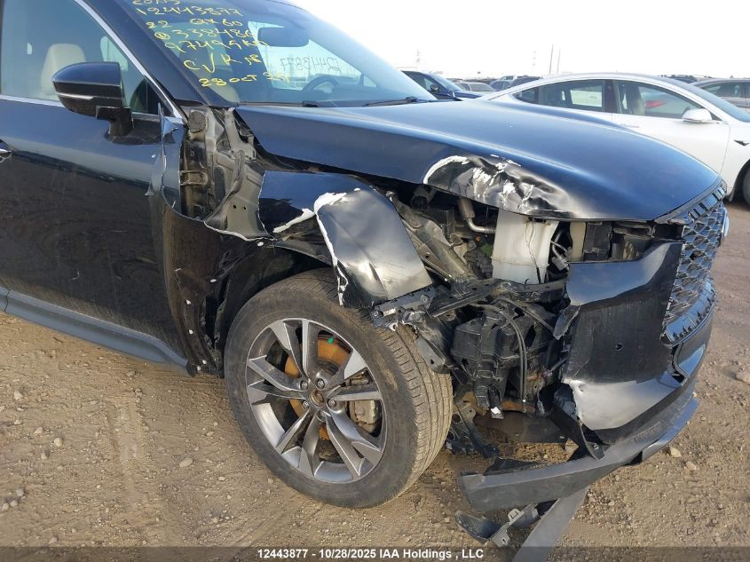 2022 Infiniti Qx60 Luxe VIN: 5N1DL1FS7NC338486 Lot: 12443877