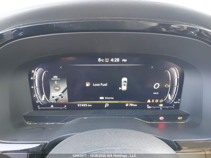 2022 Infiniti Qx60 Luxe VIN: 5N1DL1FS7NC338486 Lot: 12443877