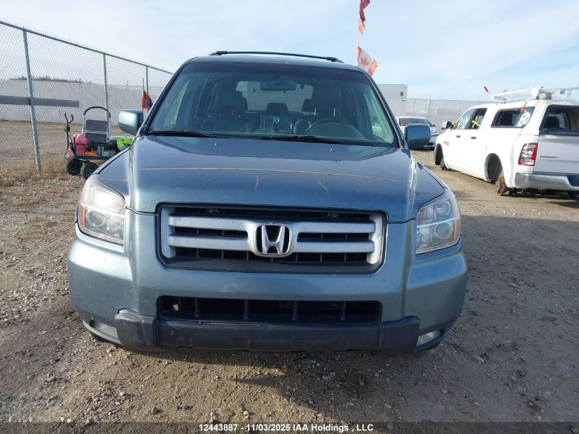 2007 Honda Pilot Ex-L VIN: 2HKYF18637H001768 Lot: 12443887