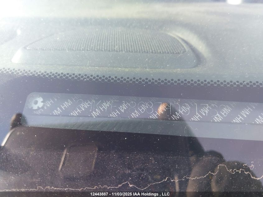 2007 Honda Pilot Ex-L VIN: 2HKYF18637H001768 Lot: 12443887