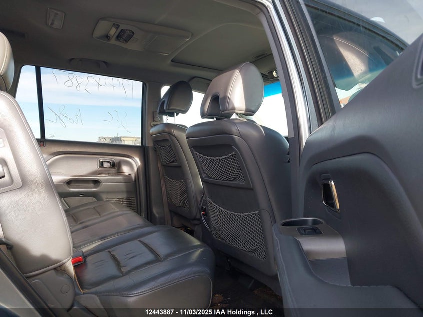 2007 Honda Pilot Ex-L VIN: 2HKYF18637H001768 Lot: 12443887