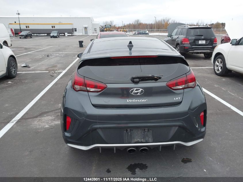2019 Hyundai Veloster Turbo/Turbo R-Spec/Turbo Ultimate VIN: KMHTH6AB5KU008062 Lot: 12443901