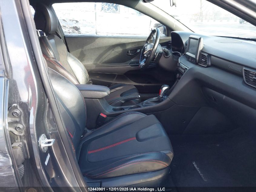 2019 Hyundai Veloster Turbo/Turbo R-Spec/Turbo Ultimate VIN: KMHTH6AB5KU008062 Lot: 12443901