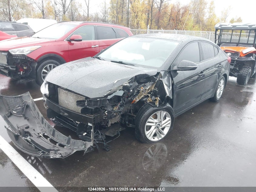 KMHD84LF6KU740886 2019 HYUNDAI ELANTRA photo no. 2