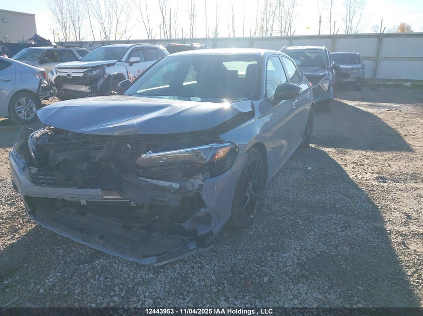 2HGFE2F58NH125214 2022 HONDA CIVIC photo no. 2