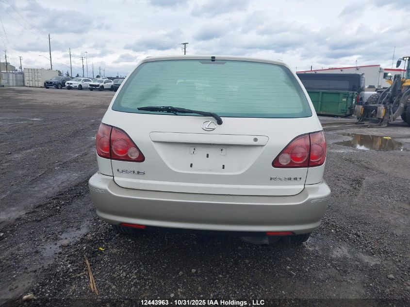 1999 Lexus Rx 300 300 VIN: JT6HF10U0X0070500 Lot: 12443963