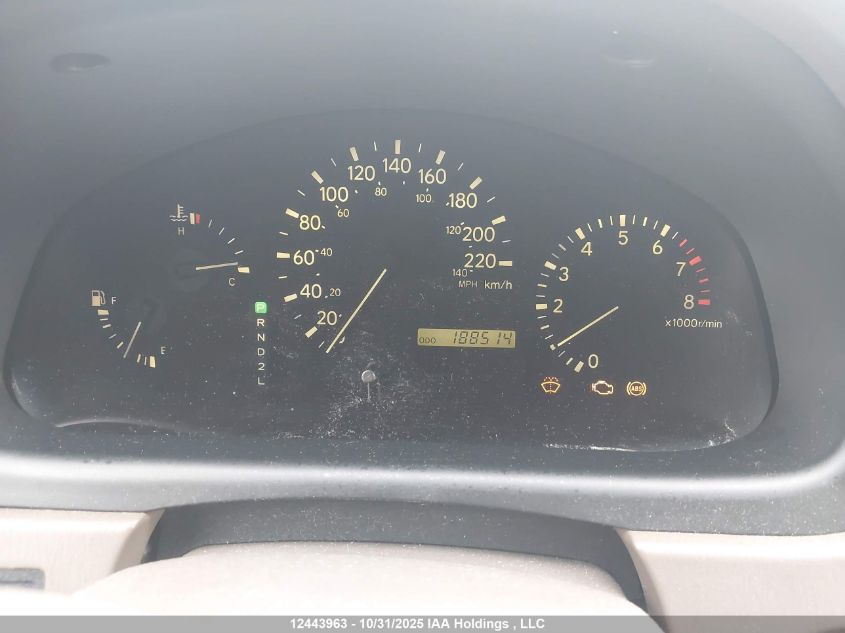 1999 Lexus Rx 300 300 VIN: JT6HF10U0X0070500 Lot: 12443963