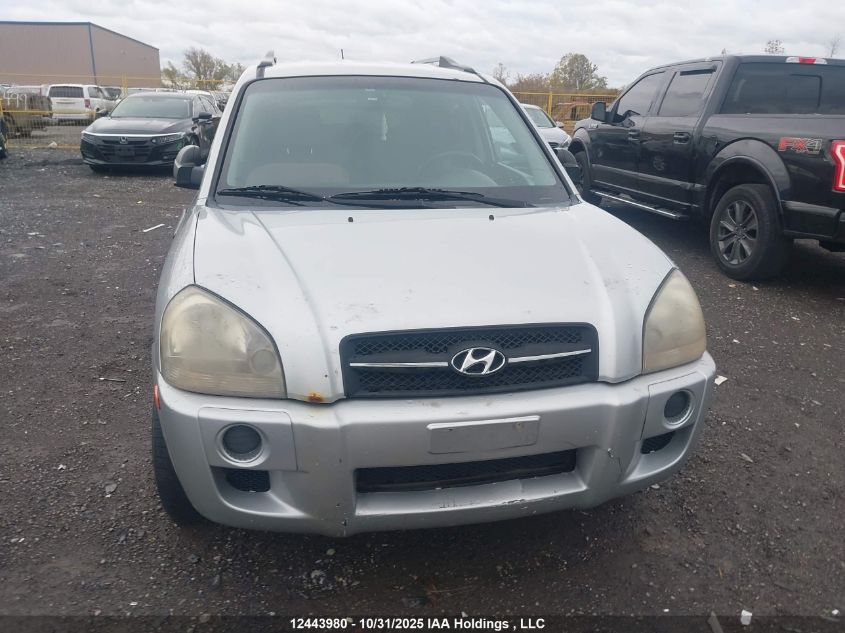 2007 Hyundai Tucson Gls VIN: KM8JM12B37U655958 Lot: 12443980