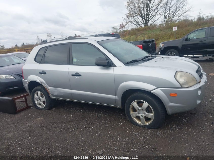 2007 Hyundai Tucson Gls VIN: KM8JM12B37U655958 Lot: 12443980