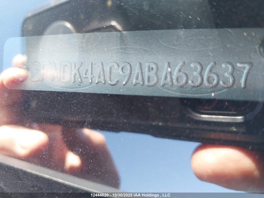 2010 Ford Edge Sport VIN: 2FMDK4AC9ABA63637 Lot: 12444020