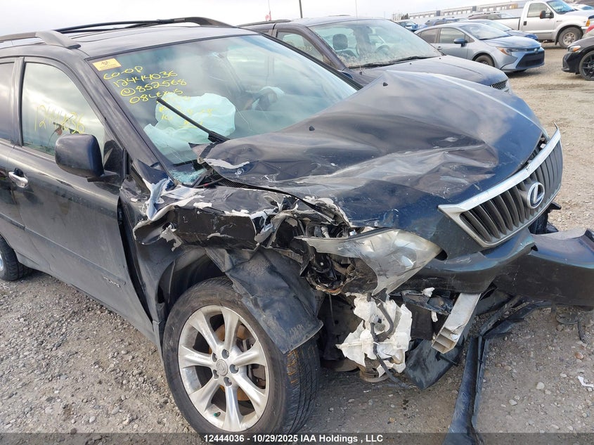 2008 Lexus Rx 350 VIN: JTJHK31U982852568 Lot: 12444036