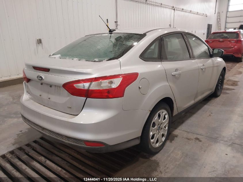 2012 Ford Focus Se VIN: 1FAHP3F28CL203378 Lot: 12444041