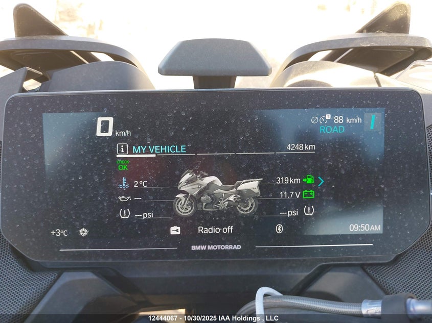 2023 BMW R 1250 Rt VIN: WB10L0305P6G86580 Lot: 12444067