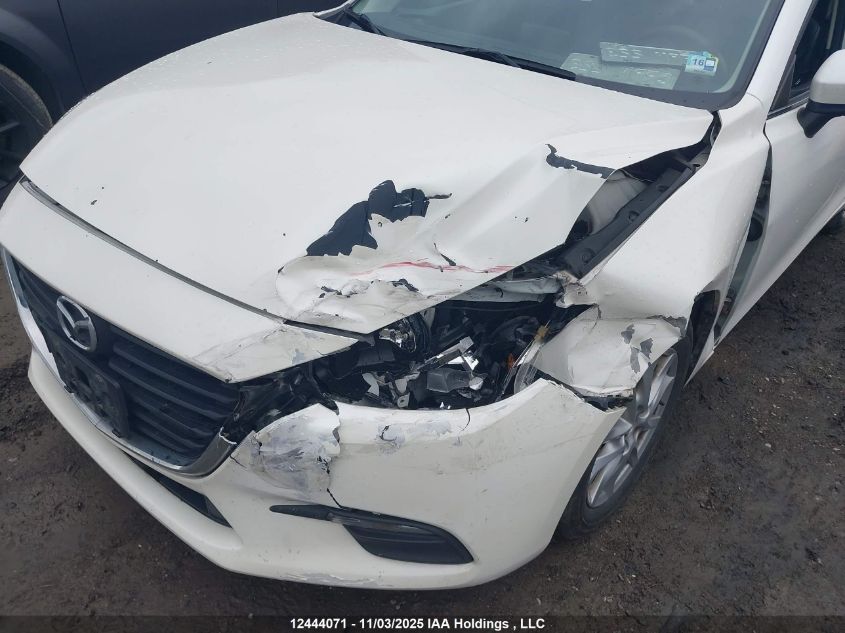 2017 Mazda Mazda3 VIN: JM1BN1T71H1148608 Lot: 12444071