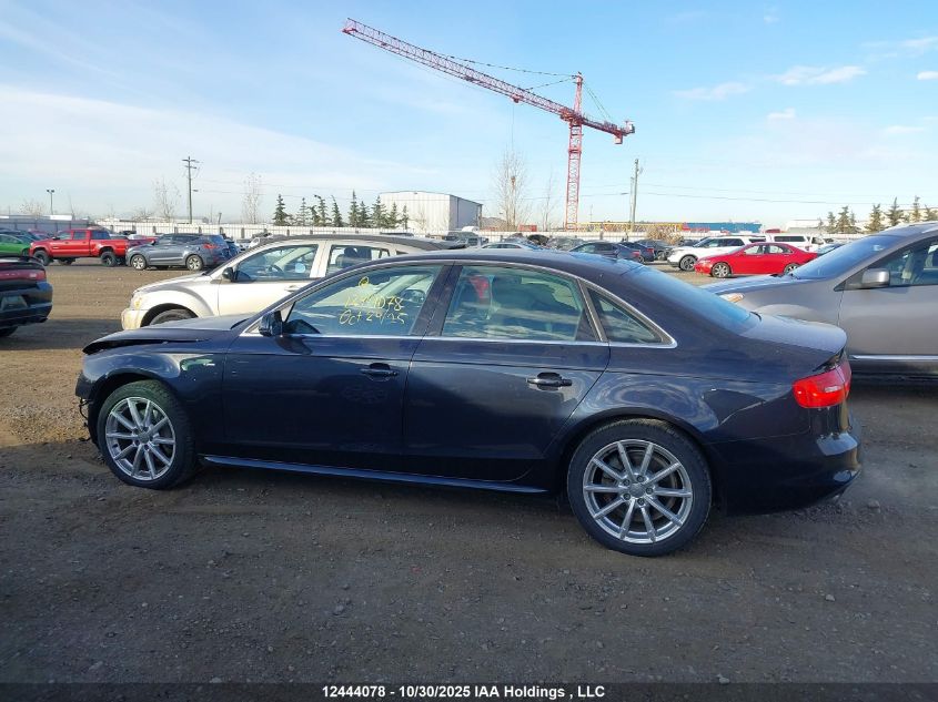 2015 Audi A4 Premium Plus VIN: WAUFFCFL9FN011762 Lot: 12444078
