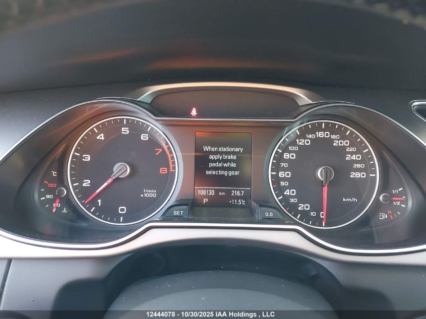 2015 Audi A4 Premium Plus VIN: WAUFFCFL9FN011762 Lot: 12444078