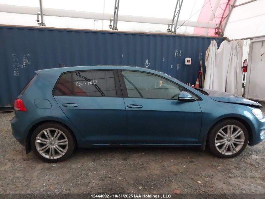 2015 Volkswagen Golf 1.8 Tsi Comfortline/1.8 Tsi Highline/1.8 Tsi Trendline VIN: 3VW117AUXFM077005 Lot: 12444092