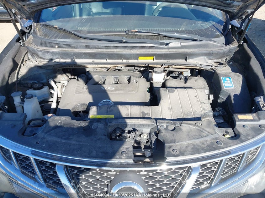 2012 Nissan Murano Sl VIN: JN8AZ1MW4CW231066 Lot: 12444094