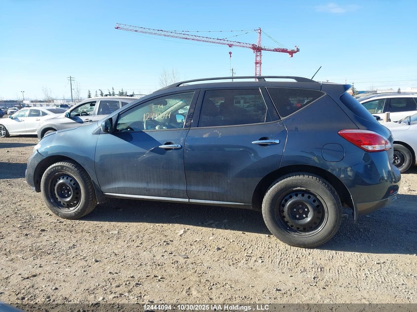 2012 Nissan Murano Sl VIN: JN8AZ1MW4CW231066 Lot: 12444094