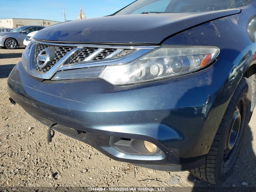 2012 Nissan Murano Sl VIN: JN8AZ1MW4CW231066 Lot: 12444094