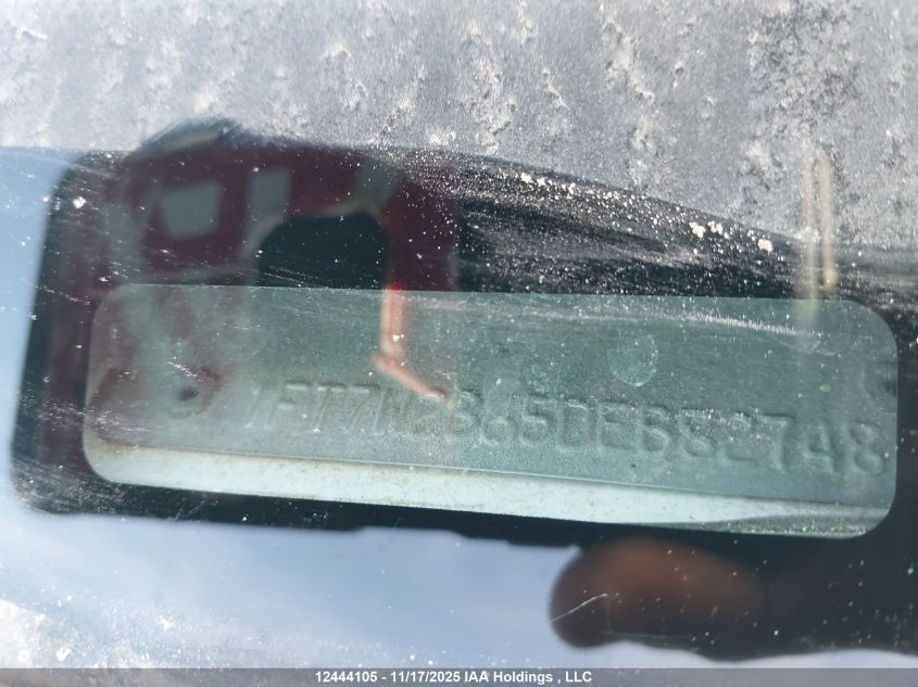 2013 Ford F250 Super Duty VIN: 1FT7W2B65DEB82748 Lot: 12444105