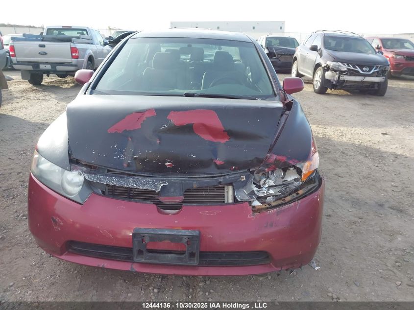 2006 Honda Civic Ex VIN: 2HGFA16876H011593 Lot: 12444136