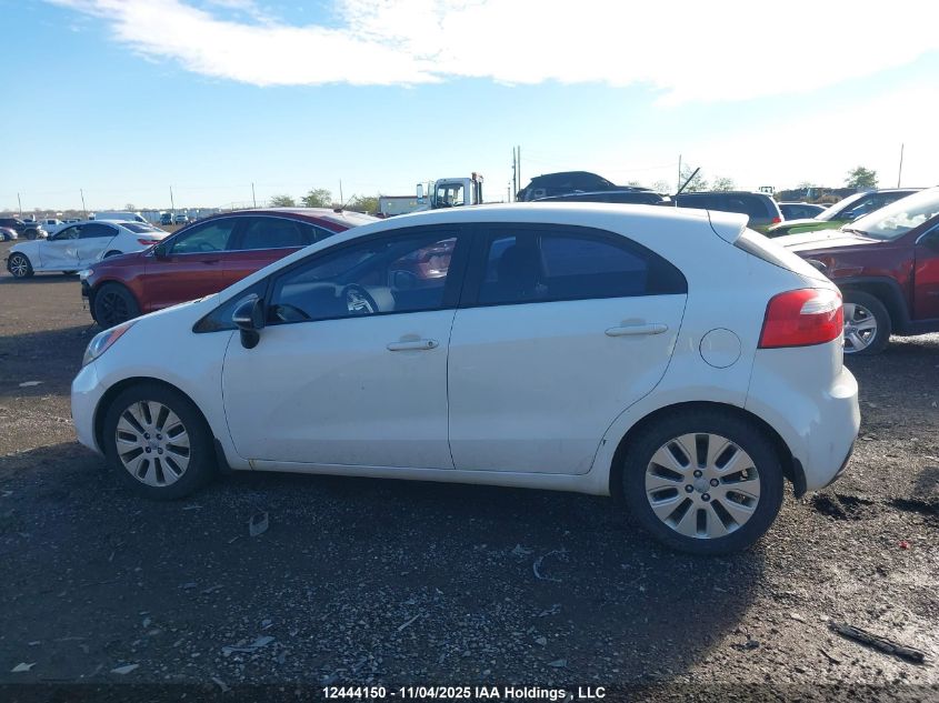 2013 Kia Rio Ex/Sx VIN: KNADN5A34D6808764 Lot: 12444150