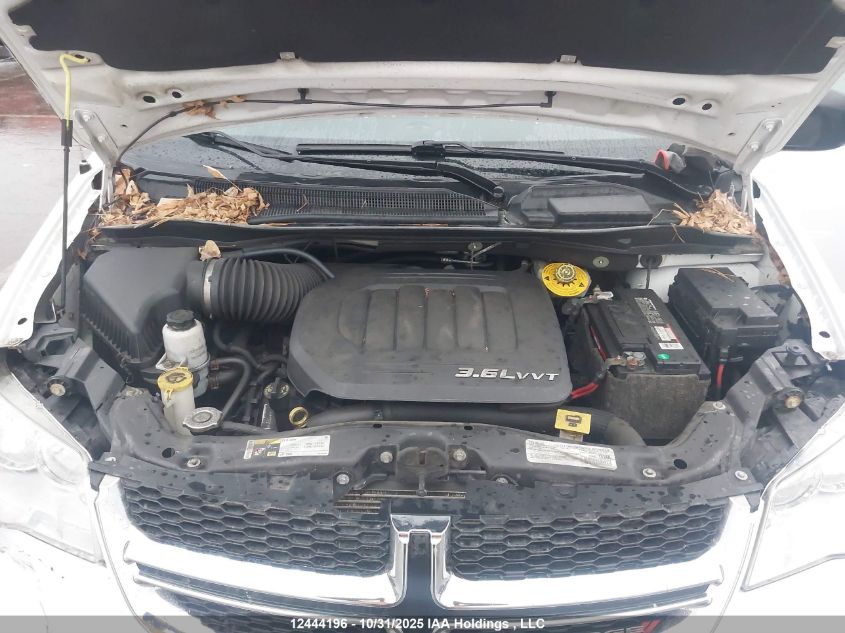 2018 Dodge Grand Caravan Cvp/Sxt VIN: 2C4RDGBGXJR244812 Lot: 12444196