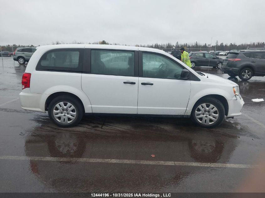 2018 Dodge Grand Caravan Cvp/Sxt VIN: 2C4RDGBGXJR244812 Lot: 12444196