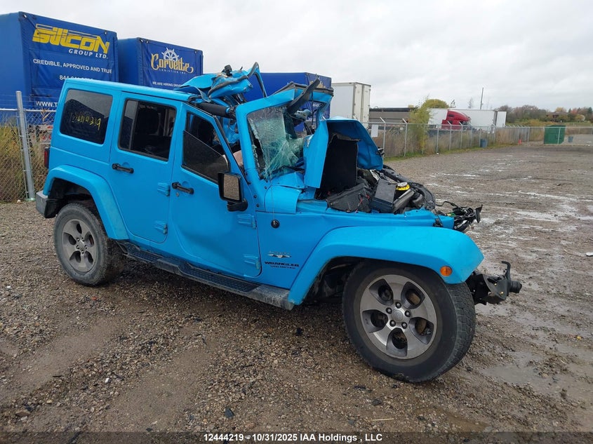 1C4BJWEG9HL658537 2017 Jeep Wrangler Unlimited Sahara auction photo 1